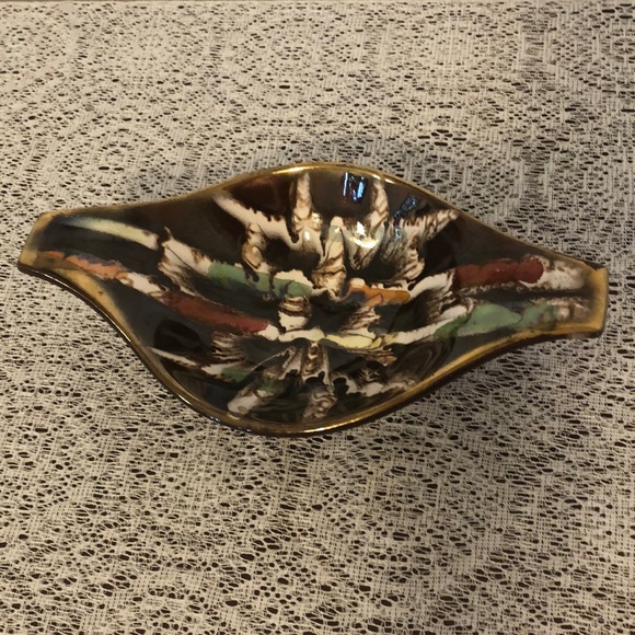 Vintage West Germany Candy Bowl Trinket Bowl Dish Marked 665/26 - Picture 6 of 10